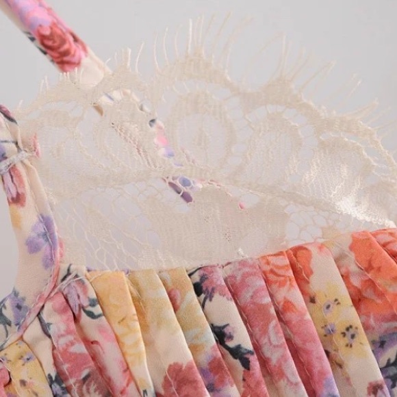 CLEARANCE Floral Ruched Cami Tank Mini Dress - Picture 10 of 14